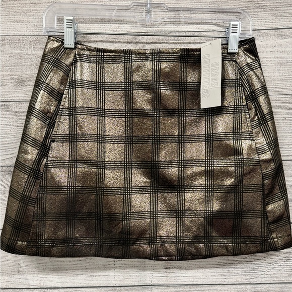 Urban Outfitters Jackie Plaid Jaquard Pelmet Skirt - Picture 5 of 8